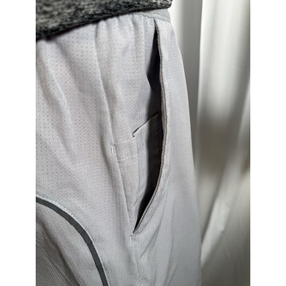 Under Armour Compression Lined Volley Swim Trunks, Gray/Orange,Sz: XXL, 87-15 - Picture 4 of 16